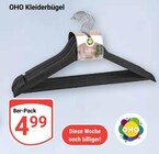 Kleiderbügel Angebote von OHO bei GLOBUS Pirmasens für 4,99 €