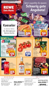 Coca Cola im REWE Prospekt "Dein Markt" mit 31 Seiten (Castrop-Rauxel)