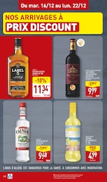 Prix et réduction Rhum Blanc dans le prospectus Aldi en cours Offre Rhum Blanc dans le catalogue Aldi du moment à la page 12