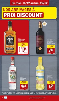 Promotion Whisky Blended Scotch dans le prospectus Aldi, valable du 16/12/2025 au 22/12/2025 Promo Whisky Blended Scotch dans le catalogue Aldi du moment à la page 12