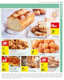 Prix et réduction Fougasse dans le prospectus Carrefour en cours Offre Fougasse dans le catalogue Carrefour du moment à la page 25