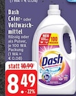 Color- oder Vollwaschmittel im Angebot bei EDEKA in Mönchengladbach Color- oder Vollwaschmittel Angebote von Dash bei EDEKA Mönchengladbach für 8,49 €