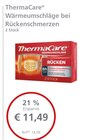 ThermaCare Wärmeumschläge bei Rückenschmerzen bei LINDA im Müllheim Prospekt für 11,49 €