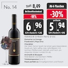 Aktuelle Kühlschrank Angebote bei Hieber in Lörrach Aktuelles Terroir Syrah Pays D'oc Angebot bei Hieber in Lörrach ab 5,94 €