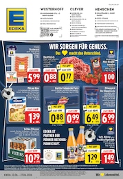 EDEKA Prospekt für Hagen (Stadt der FernUniversität): "Aktuelle Angebote", 24 Seiten, 22.06.2026 - 27.06.2026