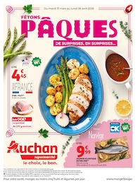 Catalogue Supermarchés Auchan Supermarché en cours à Sallaumines et alentours, FÊTONS PÂQUES, 8 pages, 31/03/2026 - 06/04/2026