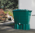 Récupérateur d’eau 520 L vert - Garantia en promo chez Castorama Aulnay-sous-Bois à 89,90 €