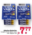 Aktuelles Longlife Power Micro AAA Angebot bei E center in Frankfurt (Main) ab 7,77 €