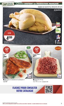 Promo Côte De Porc dans le catalogue Casino Supermarchés du moment à la page 9