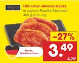 Hähnchen-Minutensteaks im Angebot bei Netto Marken-Discount in Garbsen Hähnchen-Minutensteaks Angebote von Metzgerfrisch bei Netto Marken-Discount Garbsen für 3,49 €
