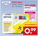 Slipeinlagen im Netto Marken-Discount Prospekt Slipeinlagen von Sophie im aktuellen Netto Marken-Discount Prospekt für 0,99 €