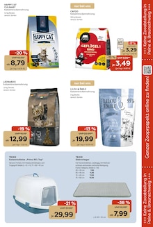 Katzenfutter im Garten-Center Nordharz GmbH & Co. KG Prospekt "Zoo & Co." mit 14 Seiten (Kassel)