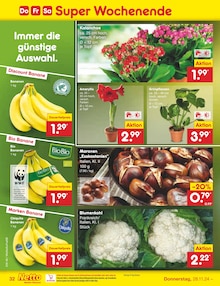 Bananen im Netto Marken-Discount Prospekt "Aktuelle Angebote" mit 55 Seiten (Frankfurt (Main))