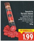 Spanische Serrano-Salami von El Pozo im aktuellen E center Prospekt