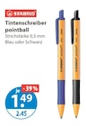 Tintenschreiber pointball Blau von Stabilo im aktuellen V-Markt Prospekt für 1,49 €