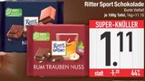 Rum Trauben Nuss von Ritter Sport im aktuellen EDEKA Prospekt für 1,11 €