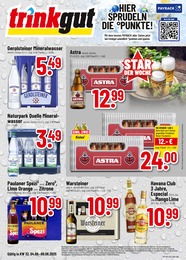 Trinkgut Prospekt: "Aktuelle Angebote", 8 Seiten, 04.08.2025 - 09.08.2025
