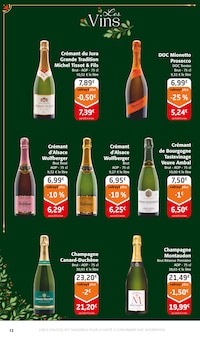 Promotion Champagne Brut dans le prospectus Colruyt, valable du 03/12/2025 au 14/12/2025 Promo Champagne Brut dans le catalogue Colruyt du moment à la page 12