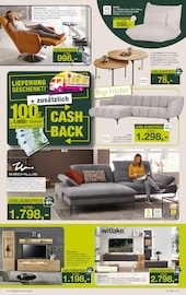Aktueller Möbel Inhofer Prospekt mit Relaxsessel, "ALLES IM GRÜNEN BEREICH", Seite 5