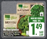 Wertkostgemüse Angebote von Edeka Bio bei EDEKA Passau für 1,49 €