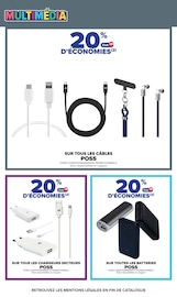 Promos Accessoires téléphone portable dans le catalogue "L'ÉTÉ À LA PLAGE, LA RENTRÉE À LA PAGE." de Carrefour Accessoires téléphone portable en promo dans le catalogue Carrefour à la page 39