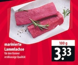 famila Nordost Stade - marinierte Lammlachse Angebot im Prospekt marinierte Lammlachse bei famila Nordost im Stade Prospekt für 3,33 €