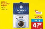 Original Kaffeepads im Angebot bei Netto Marken-Discount in Rostock Original Kaffeepads Angebote von Rondo bei Netto Marken-Discount Rostock für 4,29 €