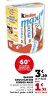 Barres Chocolatées - Kinder Maxi - Super U à Châtellerault Barres Chocolatées - Kinder Maxi en promo chez Super U Châtellerault à 1,31 €