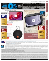 Offre Enceinte Bluetooth dans le catalogue Carrefour du moment à la page 25