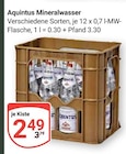 Aktuelle Wasser Angebote bei GLOBUS in Herne Aktuelles Aquintus Angebot bei GLOBUS in Herne ab 2,49 €