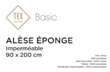 Alèse bouclette "imperméable" - Carrefour Alèse bouclette "imperméable" à 6,99 € dans le catalogue Carrefour