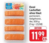 E center Heilbronn - Lachsfilet ohne Haut Angebot im Prospekt Lachsfilet ohne Haut bei E center im Heilbronn Prospekt für 11,99 €