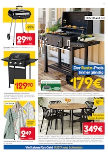Grill im Rusta Prospekt "Willkommen zu Hause in Schweden!" mit 16 Seiten (Essen)
