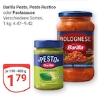 Pesto im Angebot bei GLOBUS in Gotha Pesto Angebote von Barilla bei GLOBUS Gotha für 1,79 €