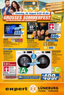 Fernseher im expert Prospekt "Top Angebote" mit 12 Seiten (Lüneburg)