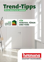 Hornung Prospekt für Rheinzabern: "Trend-Tipps FÜR DIE ENERGETISCHE SANIERUNG", 7 Seiten, 20.09.2024 - 29.09.2024