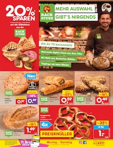 Brötchen im Netto Marken-Discount Prospekt "Aktuelle Angebote" mit 77 Seiten (Bremerhaven)
