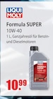 Formula SUPER 10W-40 im Angebot bei bauSpezi in Ludwigsburg Formula SUPER 10W-40 Angebote von LIQUI MOLY bei bauSpezi Ludwigsburg für 10,99 €