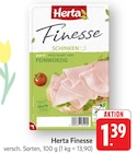 Finesse Schinken im Angebot bei E center in Homburg Finesse Schinken Angebote von Herta bei E center Homburg für 1,39 €