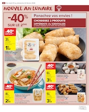 Poulet Angebote im Prospekt "NOUVEL AN LUNAIRE" von Carrefour Market auf Seite 6