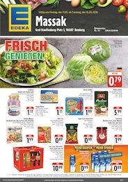 EDEKA Prospekt für Bamberg mit 4 Seiten EDEKA Prospekt für Bamberg: "Wir lieben Lebensmittel!", 4 Seiten, 11.05.2026 - 16.05.2026