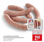 Frische grobe Bratwurst Angebote von Gut & Günstig bei Marktkauf Rodgau für 2,89 €