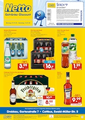 Netto Marken-Discount Discounter Prospekt der aktuellen Woche mit 2 Seiten, gültig von 07.07.2025 bis 12.07.2025, in Briesen und Umgebung Aktueller Netto Marken-Discount Discounter Prospekt in Briesen und Umgebung, "DER ORT, AN DEM DU IMMER AUSGEZEICHNETE PREISE FINDEST." mit 2 Seiten, 07.07.2025 - 12.07.2025