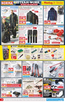 Norma Prospekt der aktuellen Woche, gĂŒltig von 20.10.2025 bis 25.10.2025 Aktueller Norma Prospekt "Mehr fĂŒrs Geld" mit 18 Seiten