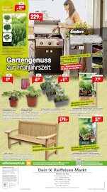 Aktueller Raiffeisenmarkt Prospekt mit Gartenbank, "So wird draußen zum Lieblingsort.", Seite 8