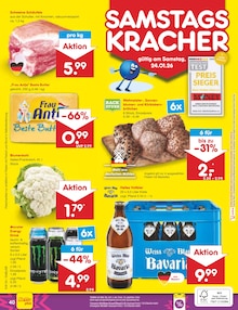 Krombacher im Netto Marken-Discount Prospekt "Aktuelle Angebote" mit 60 Seiten (Neu Ulm)