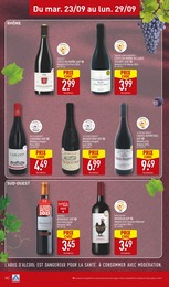 Prix et réduction Poule dans le prospectus Aldi en cours Offre Poule dans le catalogue Aldi du moment à la page 32