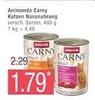 Katzen Nassnahrung Angebote von Animonda Carny bei Marktkauf Cuxhaven für 1,79 €