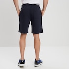 Short jogging molletonné droit bleu marine homme - LH en promo chez La Halle Short jogging molletonné droit bleu marine homme - LH dans le catalogue La Halle