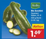Bio Zucchini im Netto Marken-Discount Prospekt Bio Zucchini von BioBio im aktuellen Netto Marken-Discount Prospekt für 1,69 €